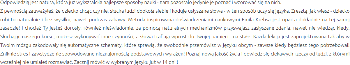 Efektywna Metoda Nauki Wolsztyn